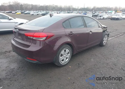 2017 Kia Forte Lx from USA, damaged, VIN 3KPFL4A77HE079528